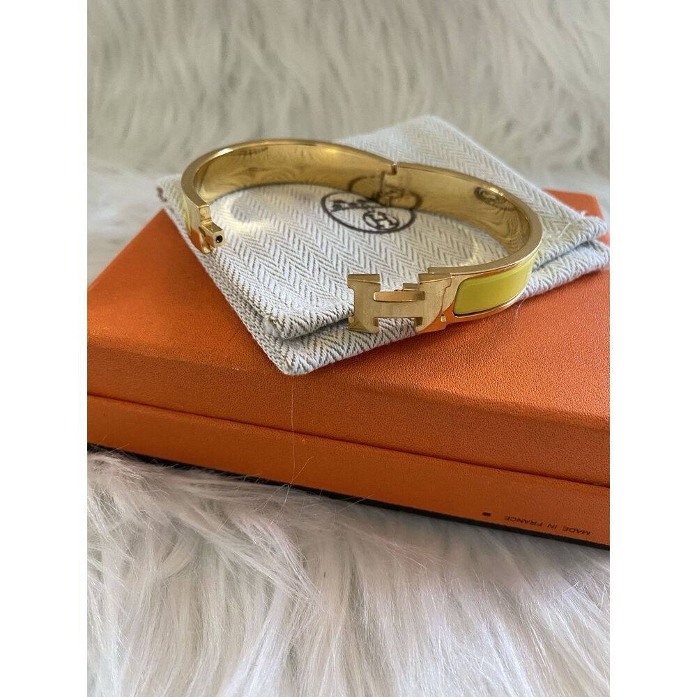 hermes clic clac H bracelet PM Authentic - Picture 10 of 15